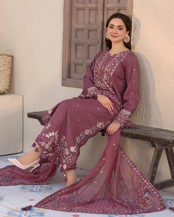 3PC | Lawn EMB FPAK-070
