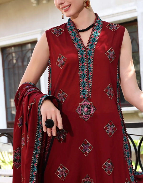 3PC | Lawn EMB FPAK-3292
