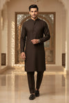 Premium Unstitched Fabric | Chocolate