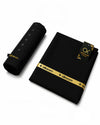 Premium Unstitched Fabric | Jet Black