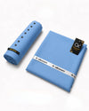 Premium Unstitched Fabric | Light Blue