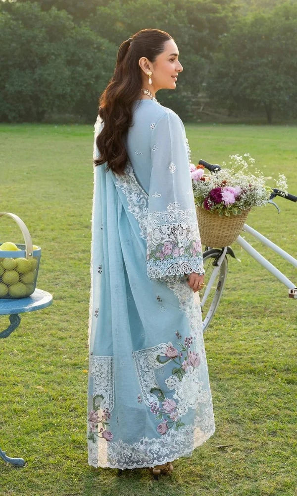 3PC | Lawn EMB FPTF-MORNIG DRIZZLE