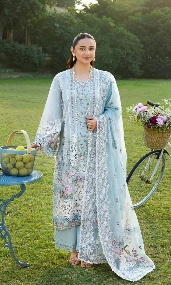 3PC | Lawn EMB FPTF-MORNIG DRIZZLE