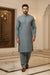 Premium Unstitched Fabric | Steel Grey
