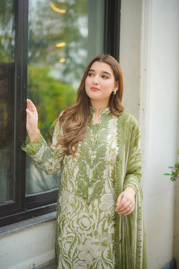 3PC | Lawn Printed EMB FPSR-008