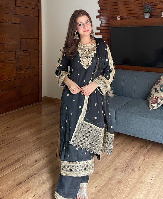3PC | Raw Silk EMB FPSS-031