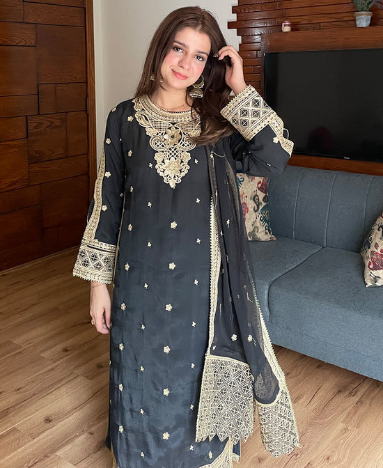 3PC | Raw Silk EMB FPSS-031