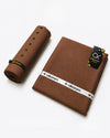 Premium Unstitched Fabric | Camel Brown