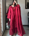 3PC | VISCOSE EMB FPFM-DUSK ROSE