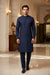 Premium Unstitched Fabric | Midnight Blue