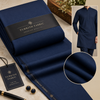 Turkish Unstitched Fabric | Dark Blue