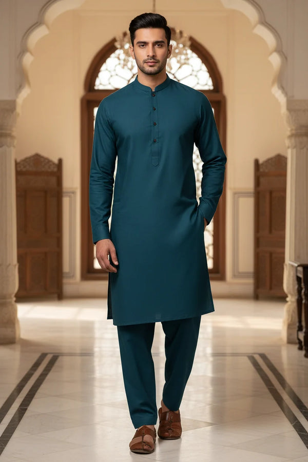 Premium Unstitched Fabric | Zinc